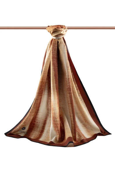 LÜKS MEDİNE İPEĞİ BATİK DESENLİ BORDO RENKLİ 75X195 KIRIŞMAZ ŞAL MOSS KREP DİKİŞ TİPİ İTALYAN DİKİŞLİ - Resim 2