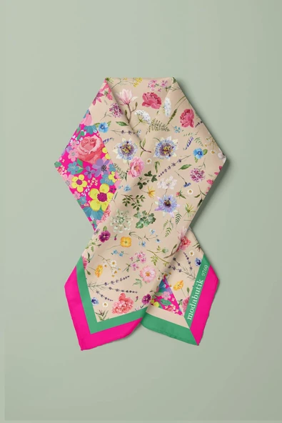 KADIN DESENLİ BANDANA - Resim 5