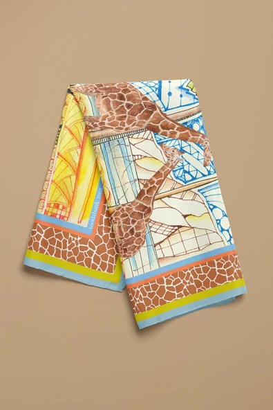 H33 KADIN DESEN BANDANA DG571 - Resim 5