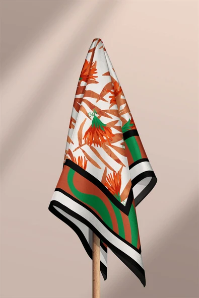Z79 MODERN ABSTRACK BANDANA DG12396 - Resim 6