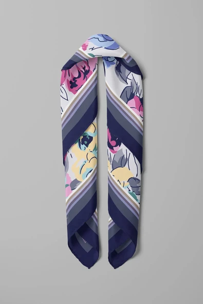 G114 KADIN DESENLİ BANDANA - Resim 6