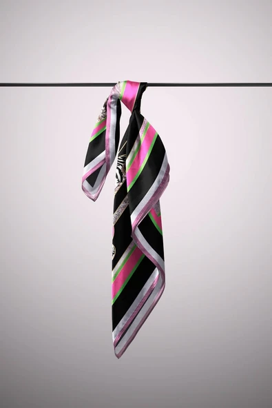 G89 KADIN DESEN BANDANA DG-576 - Resim 5