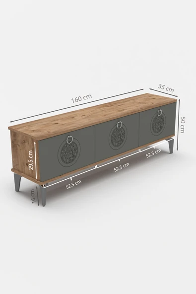 Portmanto Vestiyer 5 Raflı Ayakkabılık Ve Çit Duvar Askılık Set Çam-Beyaz - Resim 2