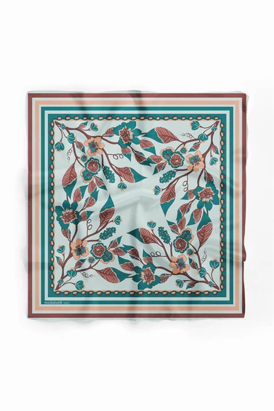 G75 ORIANTAL FLORAL TASARIM BANDAN - Resim 2