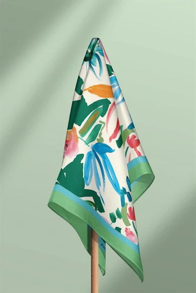 F45 WATERCOLOR FLORALS PATTERN - Resim 6