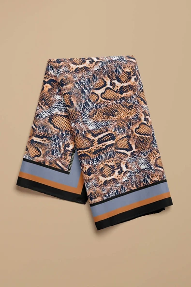 Y35 KADIN DESENLİ BANDANA DG-611 - Resim 4