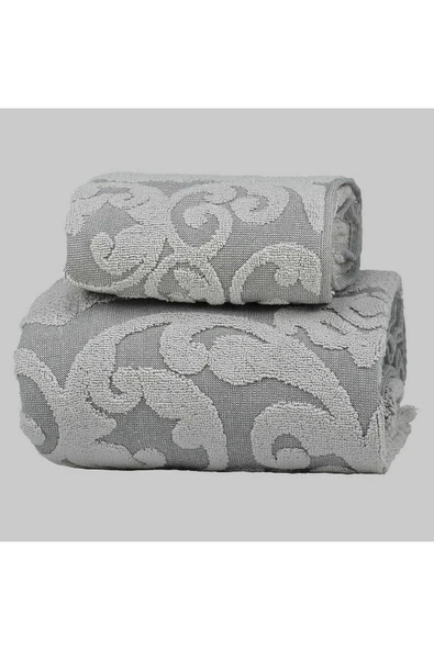 Gri Havlu Tomrıs Hvl 90x150 Gri - Resim 2