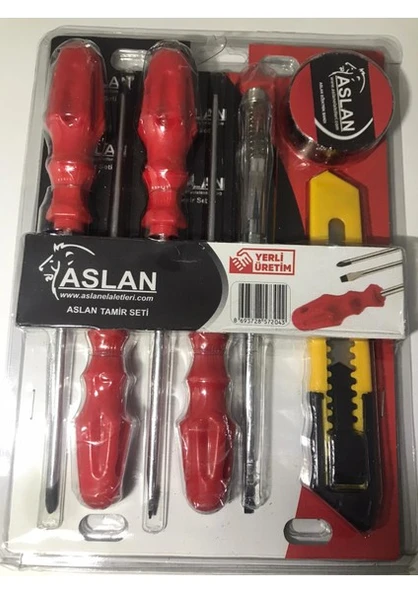 ASLAN 7 PARÇA TAMİR SETİ - Resim 2