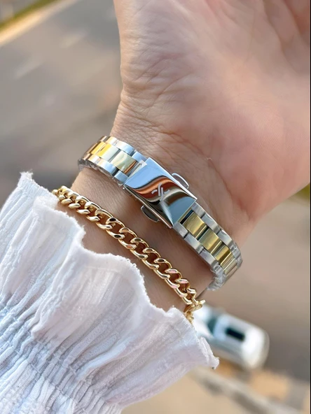 Daniel Klein Vintage Seri Kümüş Kasa 2 Yıl Garantili 3 Atm Kadın Kol Saati+Bileklik BFF.10866.4 - Resim 3