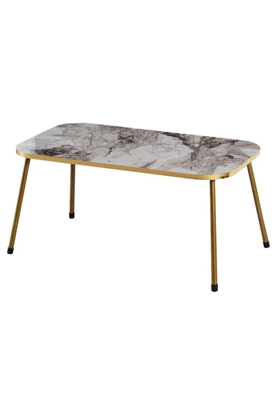 Zigon Sehpa Ve Orta Sehpa Kombin Set Altın Efes 3101 ürün görseli 1