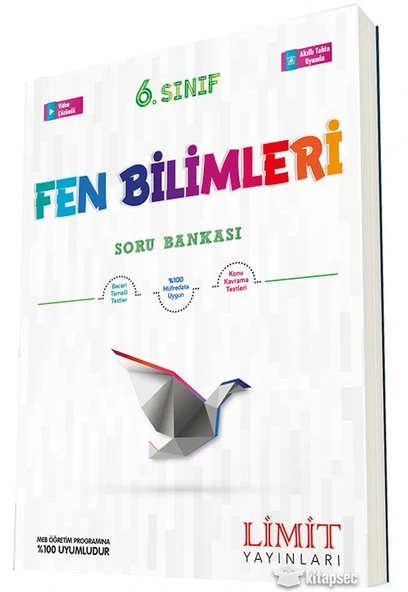 Limit 6.Sınıf Fen Bilimleri Soru Bankası ürün görseli 1