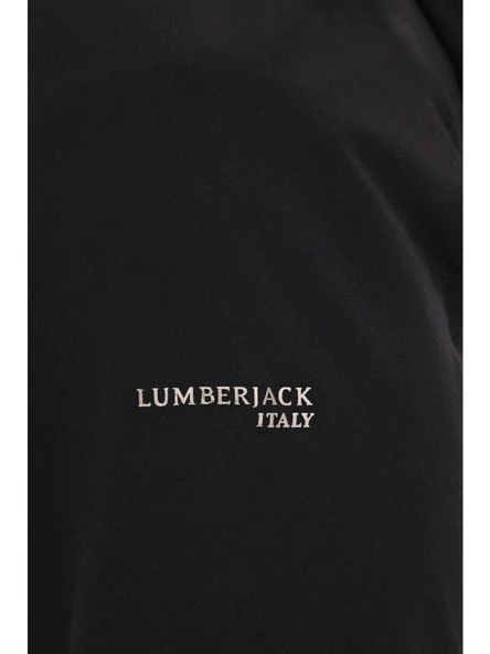 LUMBERJACK ZUHN 4PR SİYAH İNCE POLYAMİD MEVSİMLİK CASUAL MONT - Resim 6