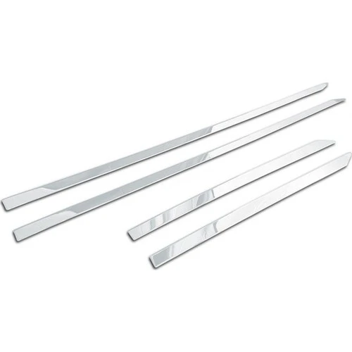 Dacia Sandero Stepway Krom Yan Kapı Çıtası 4 kapı 2012-2017  Paslanmaz Çelik Krom - Resim 3