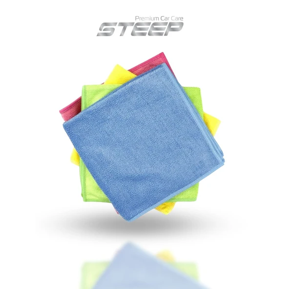 STEEP Ultimate Kalite Mikrofiber 40x40cm Temizlik Bezi 4 Adet ürün görseli 1