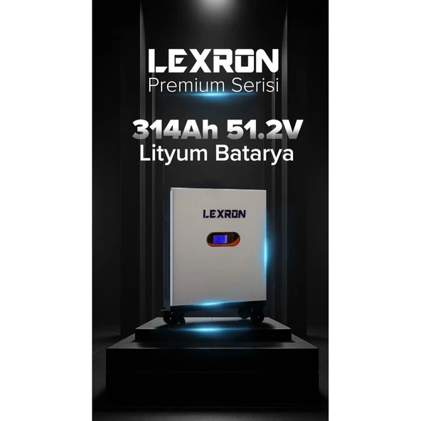 LEXRON 51.2V 314Ah Lityum Batarya ürün görseli 1