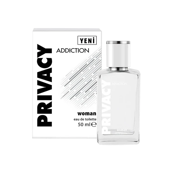 Privacy Man & Woman Addiction Edt Erkek ve Kadın Parfüm 50 ml x 2 li Set - Resim 3