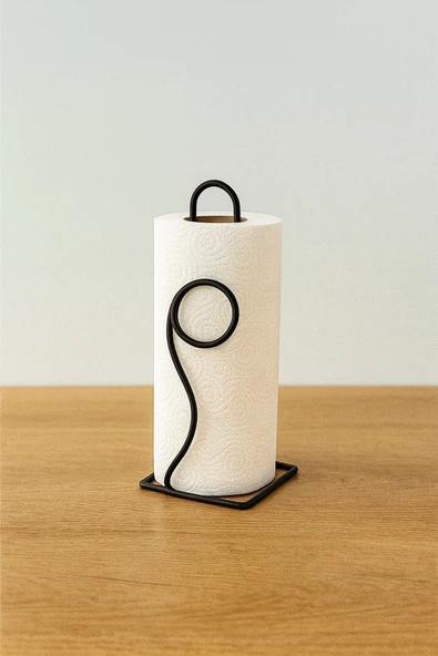 2 'li Rulo Peçetelik, Kağıt Havlu Tutacağı - Resim 3