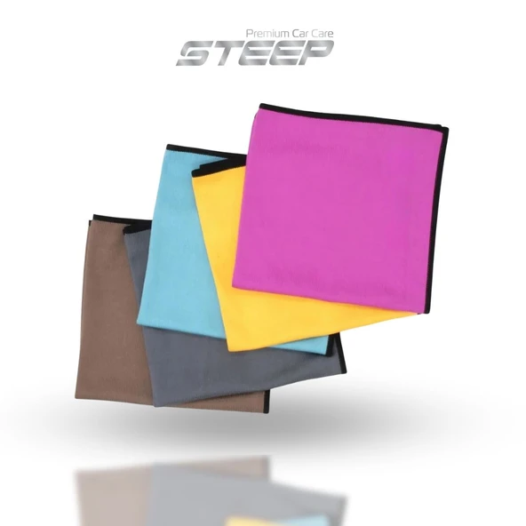 STEEP Ultimate Premium Mikrofiber Cam Bezi 40x40 Cm ürün görseli 1