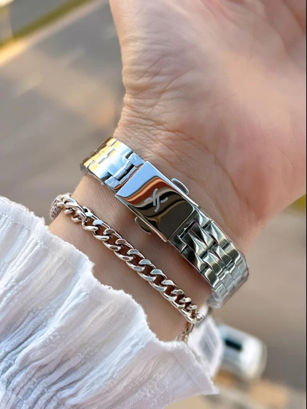 Daniel Klein Vintage Seri Küçük Kasa 2 Yıl Garantili 3 Atm Kadın Kol Saati+Bileklik BFF.14117.1 - Resim 3