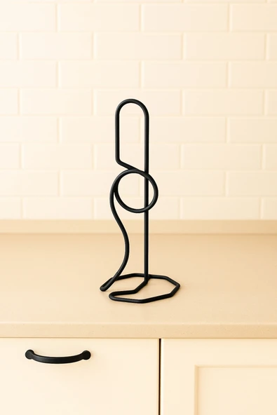 2 'li Rulo Peçetelik, Kağıt Havlu Tutacağı - Resim 5