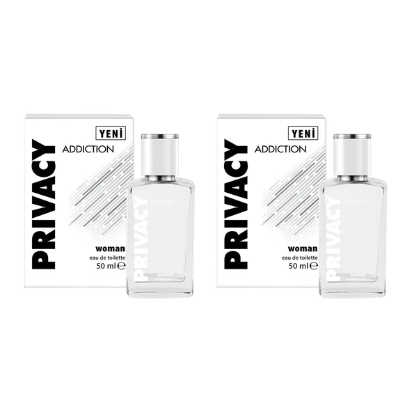 Privacy Woman Addiction Edt Kadın Parfüm 50 ml x 2 Adet ürün görseli 1