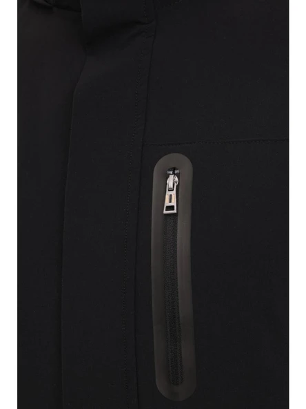 LUMBERJACK ZUHN 4PR SİYAH İNCE POLYAMİD MEVSİMLİK CASUAL MONT - Resim 7