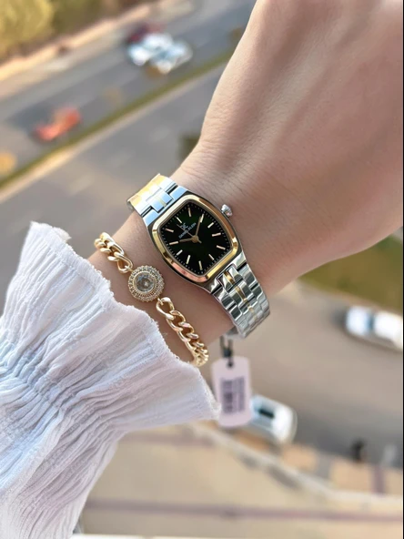 Daniel Klein Vintage Seri Küçük Kasa 2 Yıl Garantili 3 Atm Kadın Kol Saati+Bileklik BFF.14117.9 - Resim 2