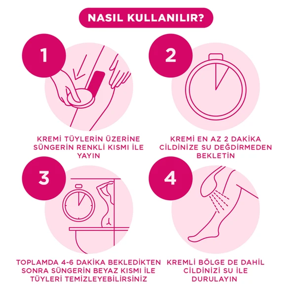 Veet Pure Duşta Tüy Dökücü Krem Hassas Ciltler 150 Ml - Resim 4