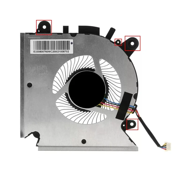 Msi MS16R3 WP65 Notebook Fan Cpu ürün görseli 1