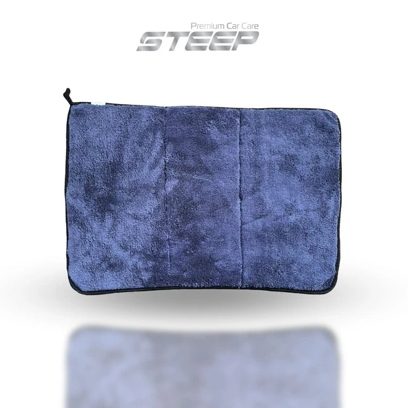 STEEP Ultimate Mikrofiber Süper Emici Araç Kurulama Bezi 50X60 Cm - Resim 3