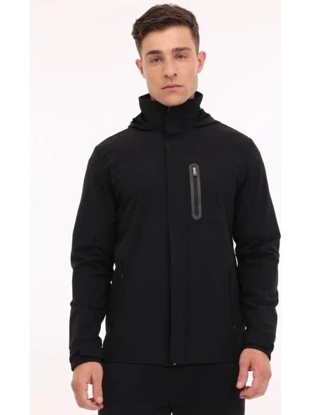 LUMBERJACK ZUHN 4PR SİYAH İNCE POLYAMİD MEVSİMLİK CASUAL MONT - Resim 8