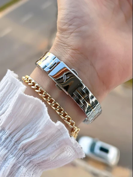 Daniel Klein Vintage Seri Küçük Kasa 2 Yıl Garantili 3 Atm Kadın Kol Saati+Bileklik BFF.14117.9 - Resim 3