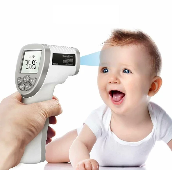 CLOC Temassız Kızılötesi Termometre SK-T008 - Hem Vücut hem de Nesne için - Santigrat ve Fahrenhayt Testi - Resim 5