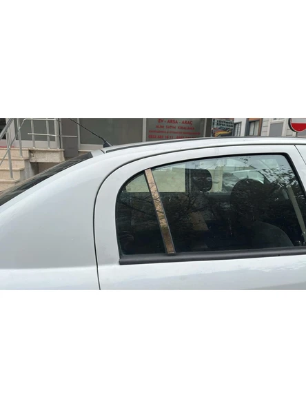 Opel Astra G Hb-Sedan Uyumlu Kapı Direği Krom Cam Direği 1998-2004 Çelik Direk - Resim 3