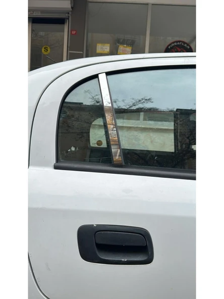 Opel Astra G Hb-Sedan Uyumlu Kapı Direği Krom Cam Direği 1998-2004 Çelik Direk ürün görseli 1