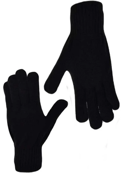 Suyutti K126 Erkek Fashion Siyah Eldiven - Resim 2