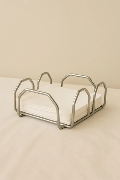 2'li Özel Tasarım Kare Peçetelik - Resim 2