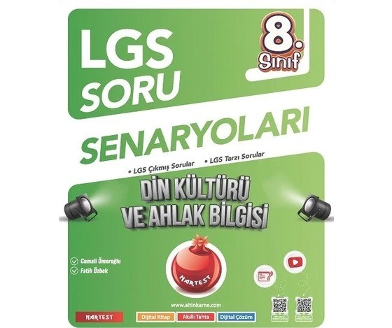 8. Sınıf Lgs Soru Senaryoları Din Kültürü ve Ahlak Bilgisi ürün görseli 1