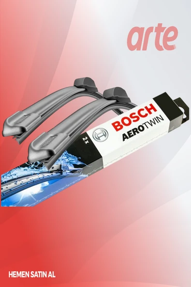 Renault Clio 5 2019-2025 Uyumlu | Bosch Aerotwin Ön ve Arka Silecek Takımı | Araca Özel 3'lü Set - Resim 5