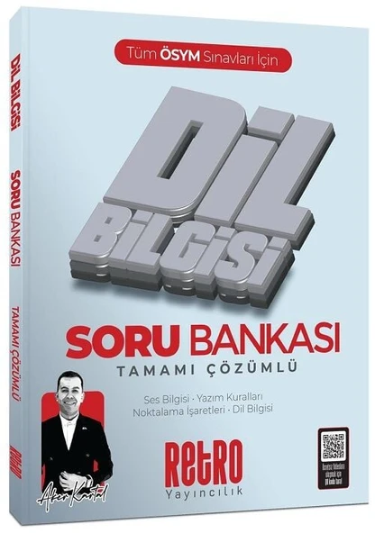 Retro 2026 KPSS TYT AYT MSÜ Dil Bilgisi Soru Bankası Çözümlü - Aker Kartal Retro Yayıncılık ürün görseli 1