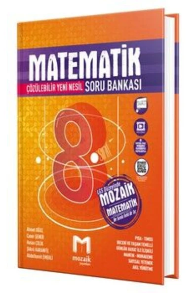 Mozaik Yayınları 8. Sınıf Matematik Soru Bankası ürün görseli
