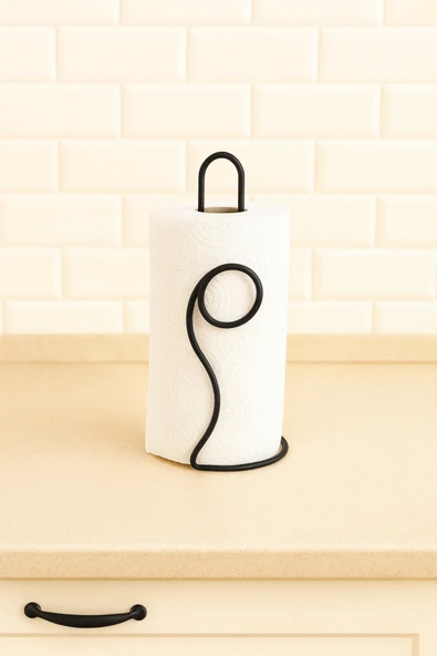 2 'li Rulo Peçetelik, Kağıt Havlu Tutacağı - Resim 2