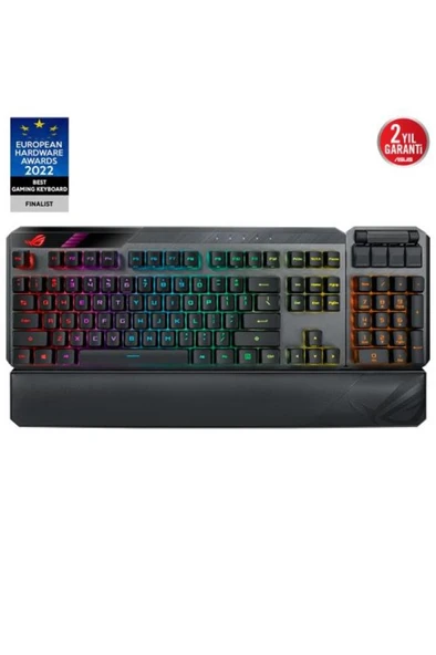Asus ROG Claymore II RGB Red Switch Kablolu/Kablosuz Mekanik Oyuncu Klavyesi Teşhir ürün görseli 1