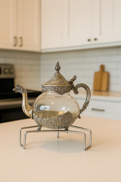 Üçgen Nihale, Sıcak Sunum Nihalesi (Krom) - Resim 4