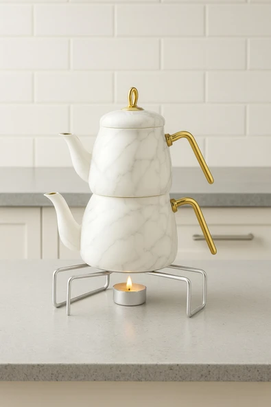 Üçgen Nihale, Sıcak Sunum Nihalesi (Krom) - Resim 7