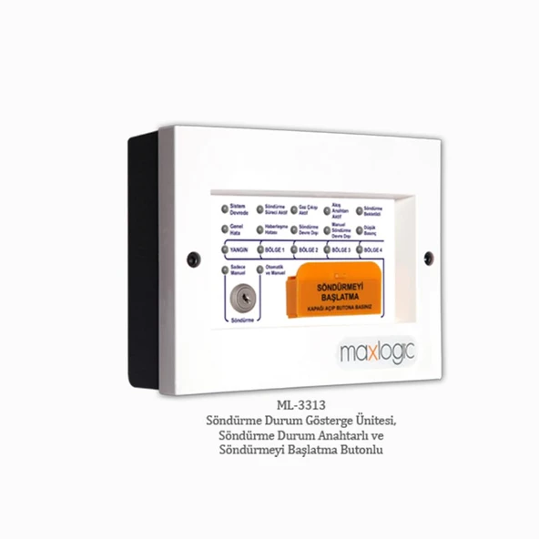 Mavigard ML-3313 Yangın Söndürme Durum Gösterge Ünitesi ürün görseli