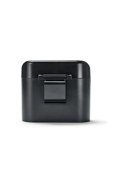 Mini Oto Çöp Kovası Abs Plastik Siyah - Resim 6