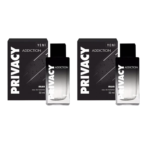 Privacy Man Addiction Edt Erkek Parfüm 50 ml x 2 Adet ürün görseli 1