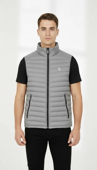 Plus Scorpion Erkek Şişme Mevsimlik Yelek – Hafif, Fermuarlı, Şık ve Rahat (S-XXL) ürün görseli