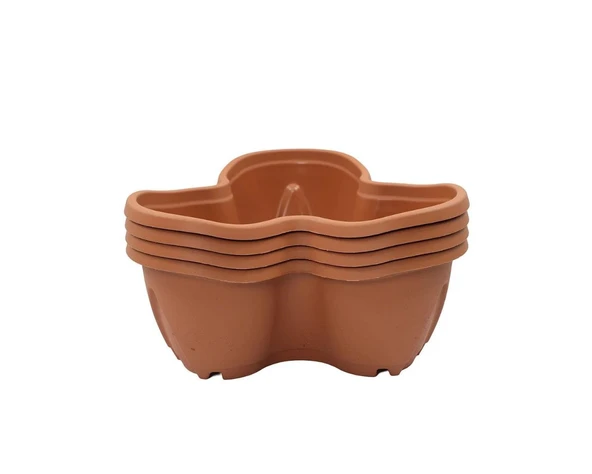 Pamukkale Saksı No:3 4'lü Bahçe Kulesi 12.5 lt - Resim 2